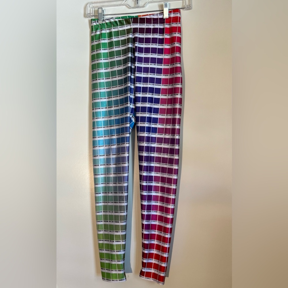 BlackMilk paint swatch medium leggings